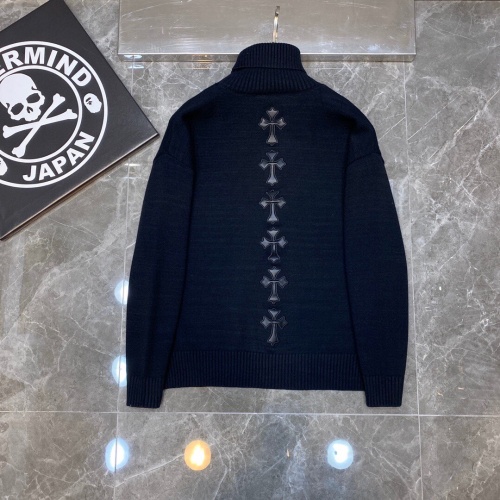 Replica Chrome Hearts Sweater Long Sleeved For Unisex #1261792 $52.00 USD for Wholesale