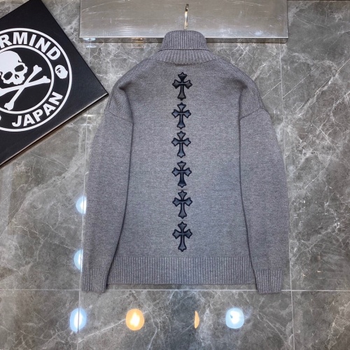 Replica Chrome Hearts Sweater Long Sleeved For Unisex #1261793 $52.00 USD for Wholesale