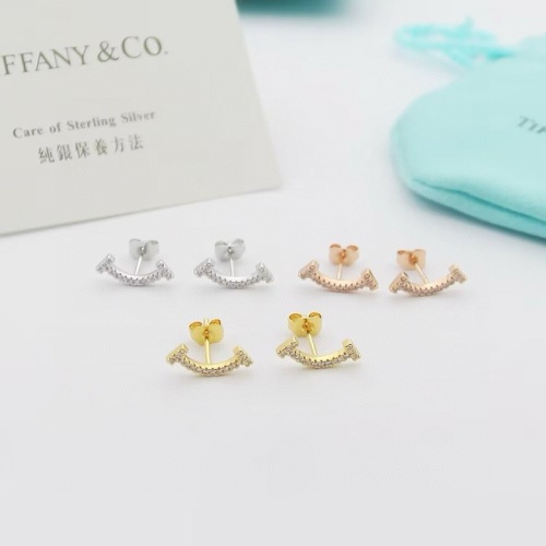 Replica Tiffany Earrings For Women #1261805 $25.00 USD for Wholesale