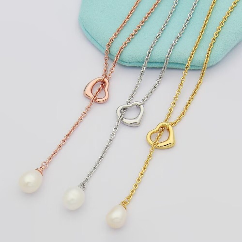 Replica Tiffany Necklaces For Women #1261814 $25.00 USD for Wholesale