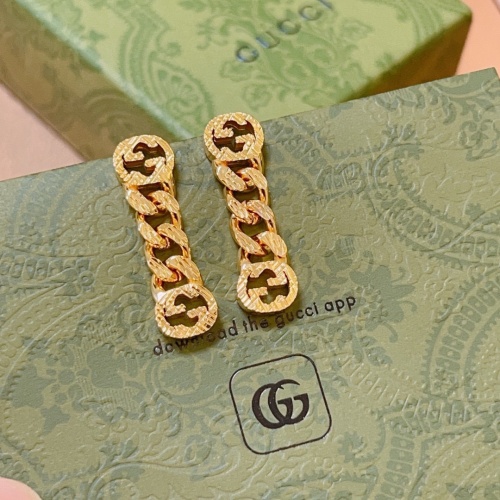 Replica Gucci Earrings For Women #1261820 $29.00 USD for Wholesale