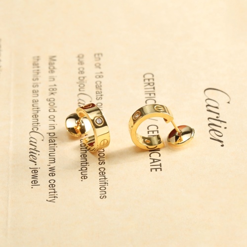 Cartier Earrings For Women #1261854 $36.00 USD, Wholesale Replica Cartier Earrings