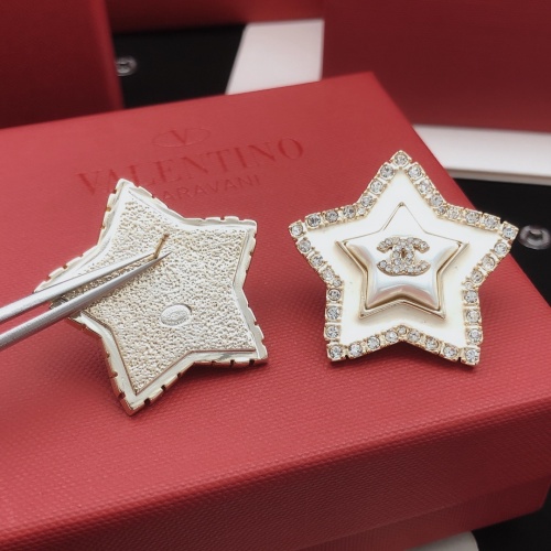 Replica Chanel Earrings For Women #1261869 $36.00 USD for Wholesale