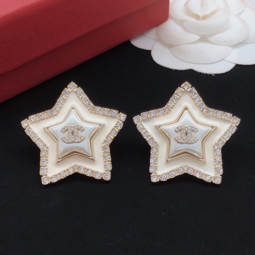 Replica Chanel Earrings For Women #1261869 $36.00 USD for Wholesale