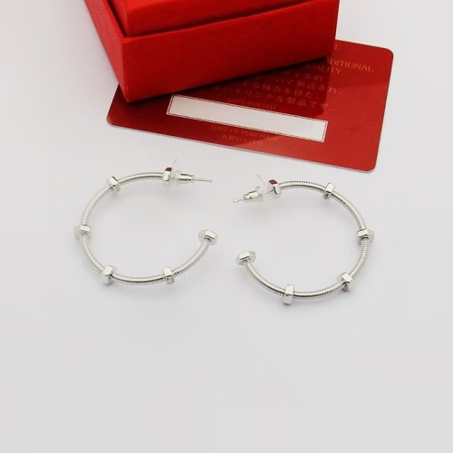 Cartier Earrings For Women #1261873 $27.00 USD, Wholesale Replica Cartier Earrings