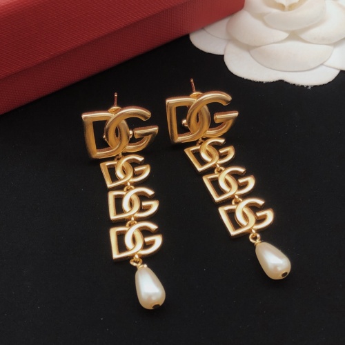 Replica Dolce & Gabbana D&G Earrings For Women #1261880 $32.00 USD for Wholesale