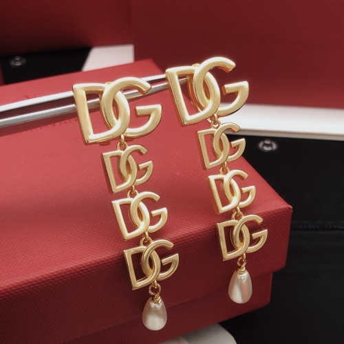 Replica Dolce & Gabbana D&G Earrings For Women #1261880 $32.00 USD for Wholesale