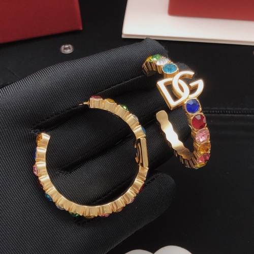 Replica Dolce & Gabbana D&G Earrings For Women #1261881 $32.00 USD for Wholesale