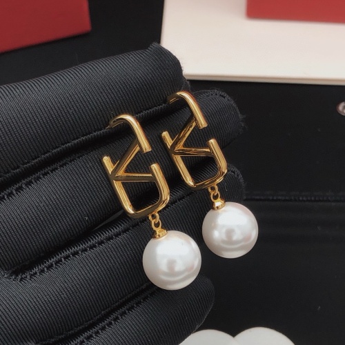 Replica Valentino Earrings For Women #1261882 $29.00 USD for Wholesale