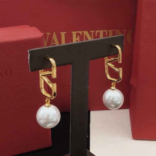 Replica Valentino Earrings For Women #1261882 $29.00 USD for Wholesale