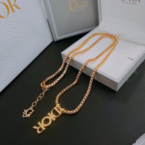 Replica Christian Dior Necklaces #1261896 $40.00 USD for Wholesale