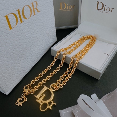 Replica Christian Dior Necklaces #1261897 $45.00 USD for Wholesale