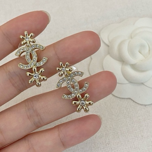 Replica Chanel Earrings For Women #1261899 $27.00 USD for Wholesale