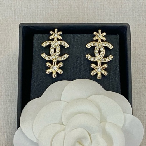 Replica Chanel Earrings For Women #1261899 $27.00 USD for Wholesale