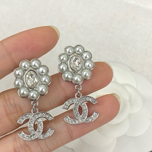 Replica Chanel Earrings For Women #1261900 $29.00 USD for Wholesale