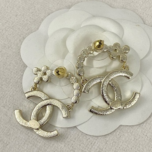 Replica Chanel Earrings For Women #1261901 $32.00 USD for Wholesale