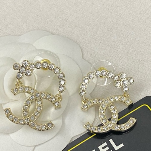 Replica Chanel Earrings For Women #1261901 $32.00 USD for Wholesale