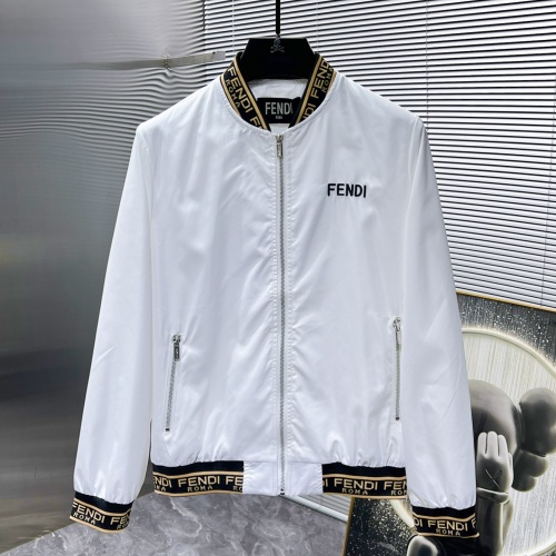 Fendi Jackets Long Sleeved For Men #1261914 $56.00 USD, Wholesale Replica Fendi Jackets