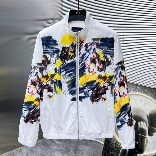 Louis Vuitton LV Jackets Long Sleeved For Men #1261918 $56.00 USD, Wholesale Replica Louis Vuitton LV Jackets