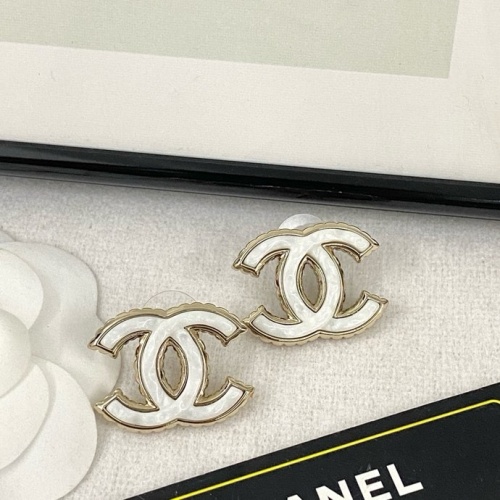 Replica Chanel Earrings For Women #1261928 $27.00 USD for Wholesale