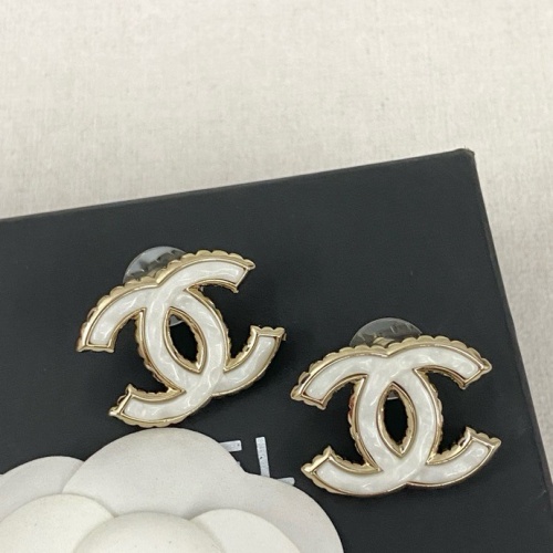 Replica Chanel Earrings For Women #1261928 $27.00 USD for Wholesale