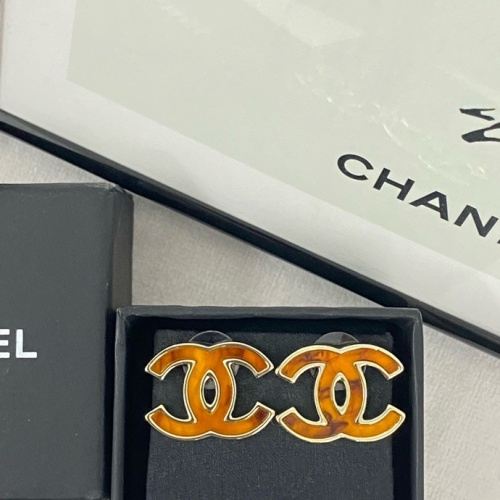 Replica Chanel Earrings For Women #1261929 $27.00 USD for Wholesale