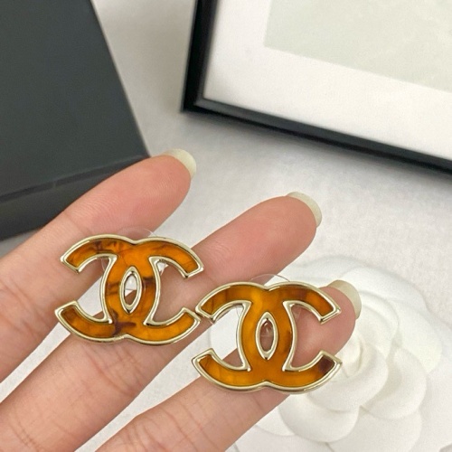 Replica Chanel Earrings For Women #1261929 $27.00 USD for Wholesale