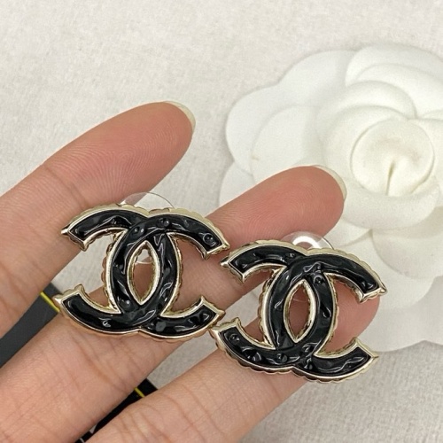 Replica Chanel Earrings For Women #1261931 $27.00 USD for Wholesale