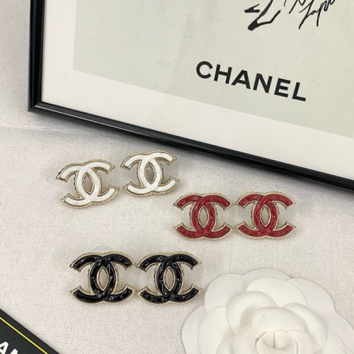 Replica Chanel Earrings For Women #1261931 $27.00 USD for Wholesale