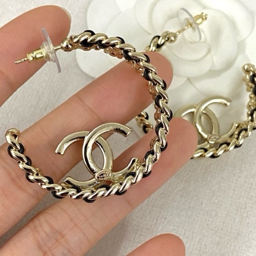 Replica Chanel Earrings For Women #1261935 $36.00 USD for Wholesale