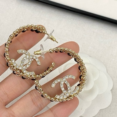 Replica Chanel Earrings For Women #1261935 $36.00 USD for Wholesale