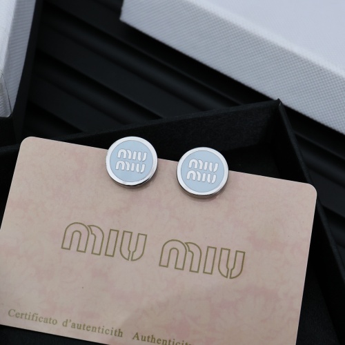 MIU MIU Earrings For Women #1261950 $27.00 USD, Wholesale Replica MIU MIU Earrings