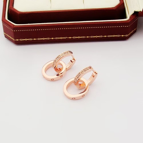 Cartier Earrings For Women #1261959 $29.00 USD, Wholesale Replica Cartier Earrings