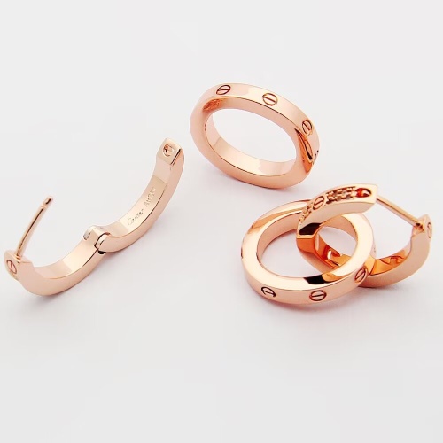 Replica Cartier Earrings For Women #1261959 $29.00 USD for Wholesale