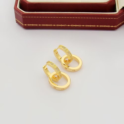 Cartier Earrings For Women #1261960 $29.00 USD, Wholesale Replica Cartier Earrings