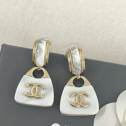 Replica Chanel Earrings For Women #1261979 $38.00 USD for Wholesale