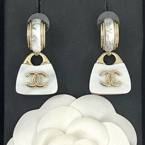 Replica Chanel Earrings For Women #1261979 $38.00 USD for Wholesale