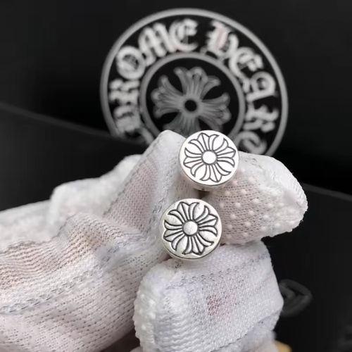 Replica Chrome Hearts Earrings For Women #1261991 $29.00 USD for Wholesale