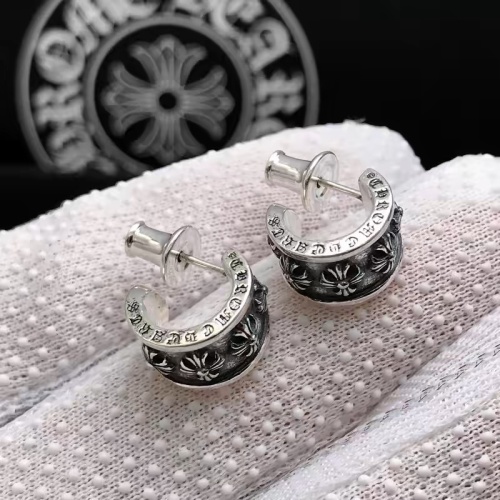 Replica Chrome Hearts Earrings For Women #1261992 $29.00 USD for Wholesale