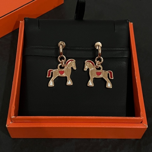 Hermes Earrings For Women #1262006 $42.00 USD, Wholesale Replica Hermes Earrings