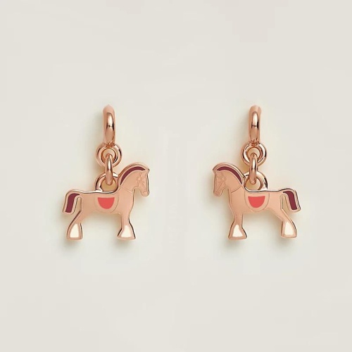 Replica Hermes Earrings For Women #1262006 $42.00 USD for Wholesale