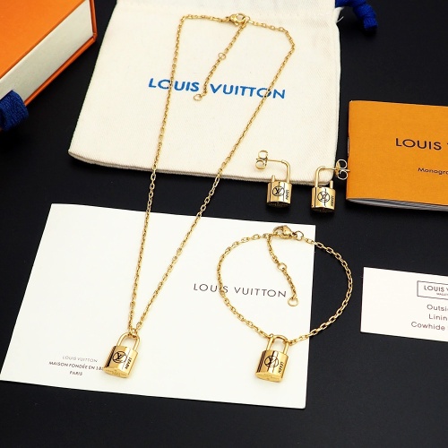 Louis Vuitton LV Jewelry Set #1262077 $56.00 USD, Wholesale Replica Louis Vuitton LV Jewelry Set