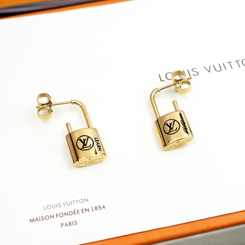 Louis Vuitton Earrings For Women #1262137 $25.00 USD, Wholesale Replica Louis Vuitton Earrings