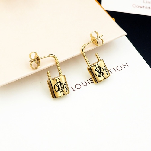 Replica Louis Vuitton Earrings For Women #1262137 $25.00 USD for Wholesale