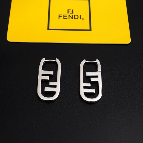 Fendi Earrings For Women #1262142 $25.00 USD, Wholesale Replica Fendi Earrings