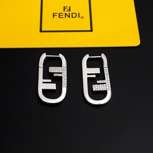 Fendi Earrings For Women #1262144 $25.00 USD, Wholesale Replica Fendi Earrings