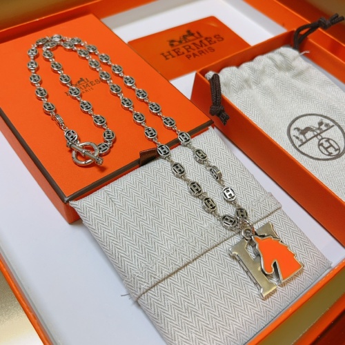 Replica Hermes Necklaces #1262152 $56.00 USD for Wholesale