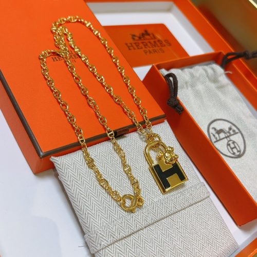 Hermes Necklaces #1262153 $42.00 USD, Wholesale Replica Hermes Necklaces