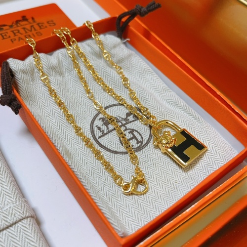 Replica Hermes Necklaces #1262153 $42.00 USD for Wholesale