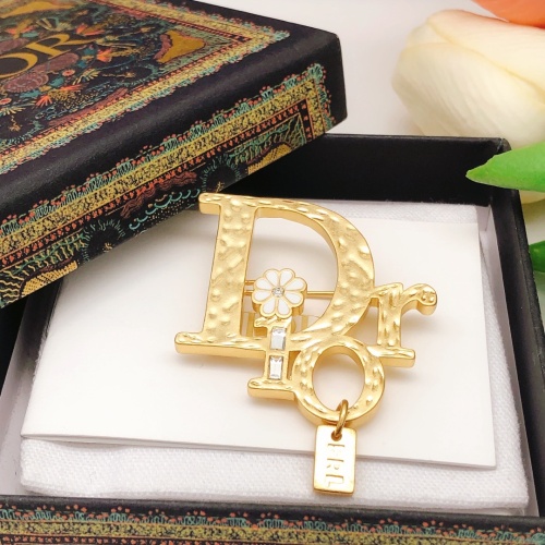 Replica Christian Dior Brooches For Women #1262160 $27.00 USD for Wholesale